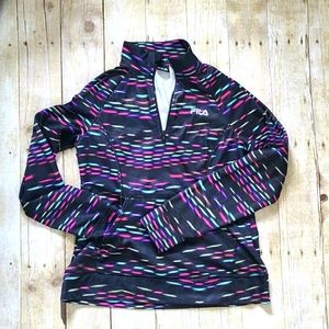 Fila Sport S Pullover Jacket Running Neon Lights